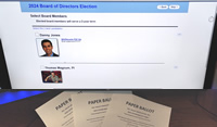 online ballot and paper ballots